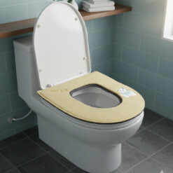 Housse abattant en tissu