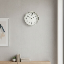 Horloge murale rond à pile SONAM