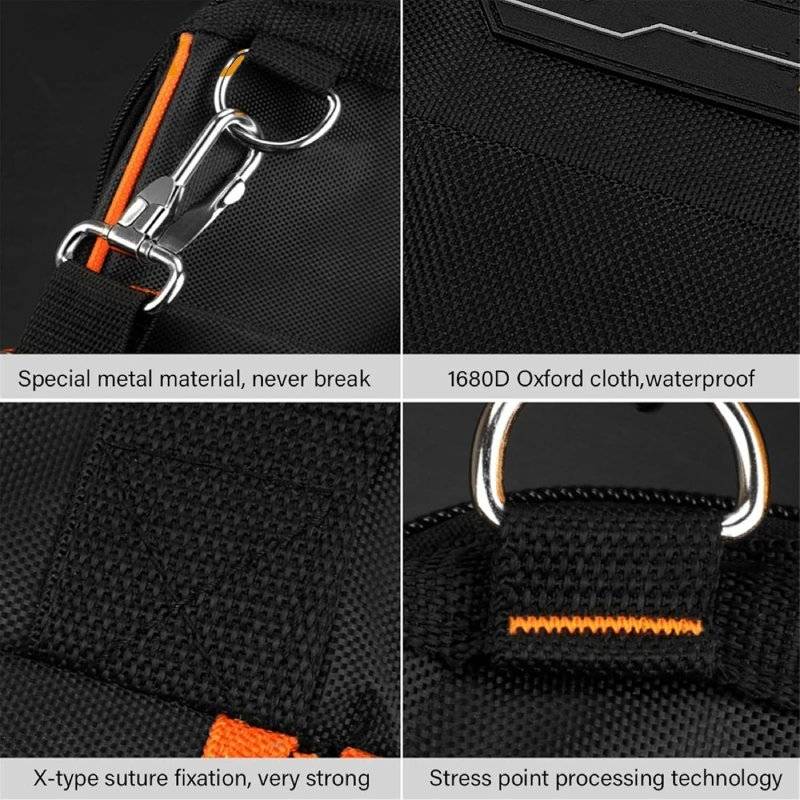 Sac à outilles multi-poches 40cm Fixtop – Image 4