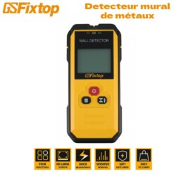 Alternative view of Détecteur mural de métaux, câbles et bois FIXTOP
