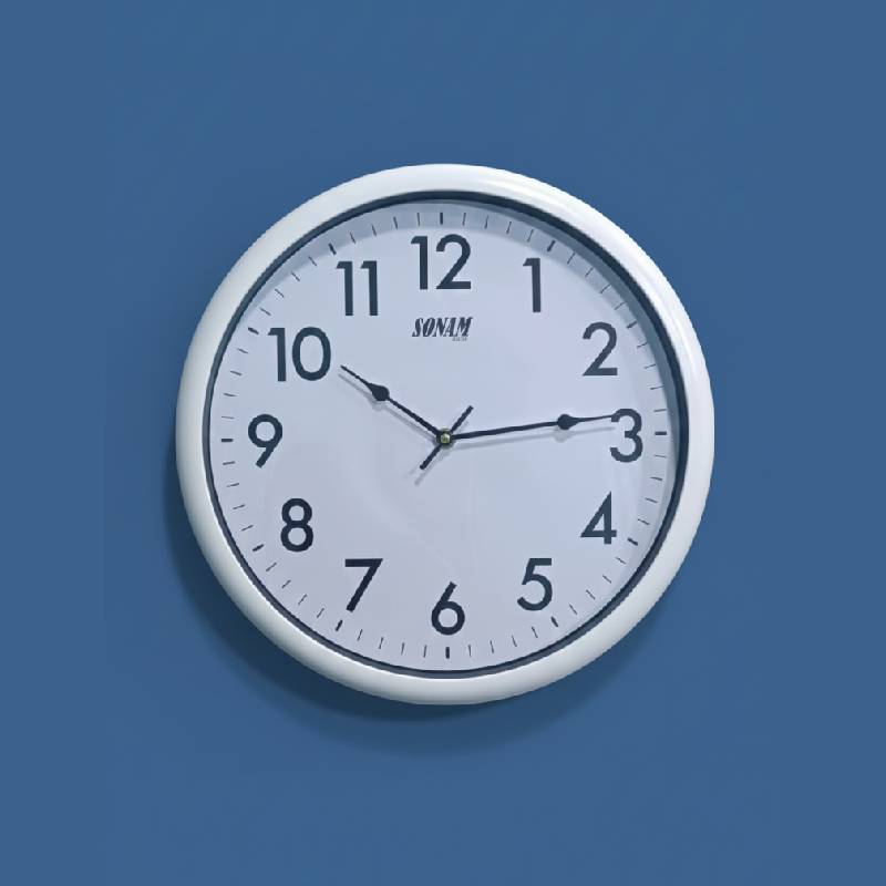 Horloge murale rond élégante SONAM 137 – Image 2