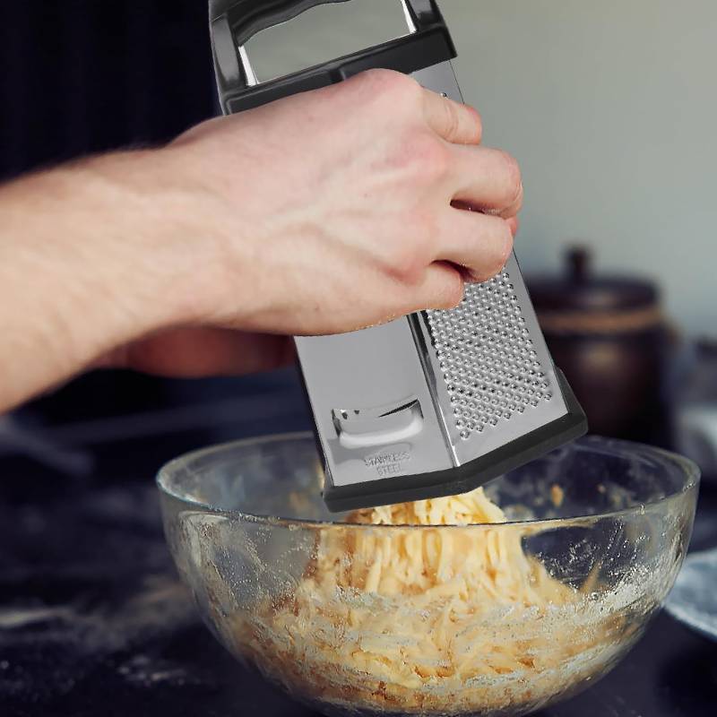 Râpe hexagonale multifonction en acier inoxydable