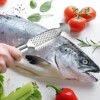 Ecailleur de poisson en acier inoxydable avec râpe