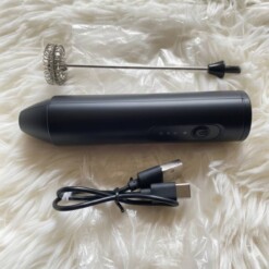 Mousseur à caffé rechargeable PM - Noir