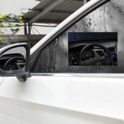 Alternative view of film anti-buée pour vitre latéral de voiture