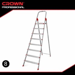 Escabeau pliable 8 marches CROWN