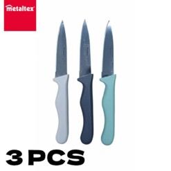 Alternative view of Pack 3 couteaux de cuisine METALTEX