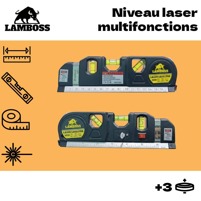 Niveau laser multifonctions LAMBOSS
