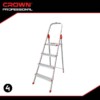 Escabeau pliable 4 marches CROWN