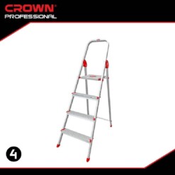 Escabeau pliable 4 marches CROWN