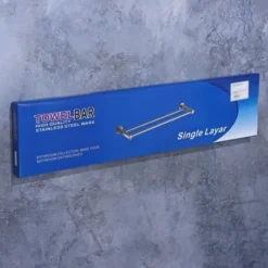 Alternative view of Porte serviette salle de bain 2 niveaux