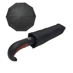 Parapluie Noir élégante pour hommes