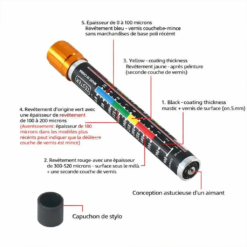 Alternative view of Stylo testeur d’épaisseur de peinture pour voiture