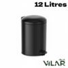 Poubelle à pédale INOX 12L VILAR