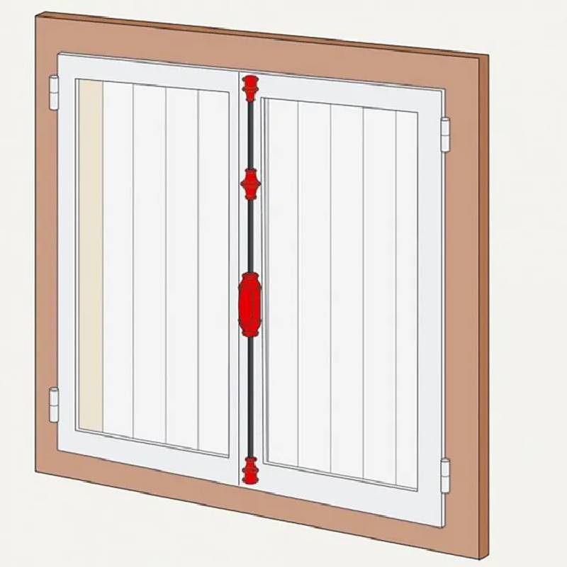 Crémone pour fenêtres F197Bis – Image 3
