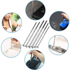 Kit De 6 Tournevis De Précision - Pour Montres, Lunettes, Bijoux Et Petits Appareils Électroniques
