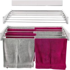 Sèche linge mural pliable 5 niveaux
