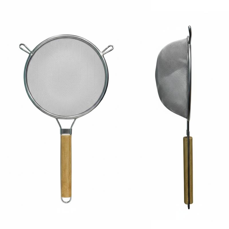 Passoire cuisine double maille inox