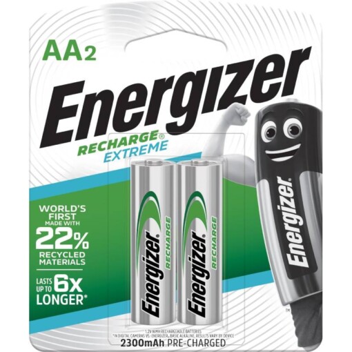 Piles rechargeable ENERGIZER AA 2300mAh
