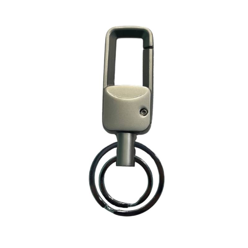 Porte clés avec crochet en acier inoxydable – Image 2