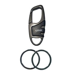 Alternative view of Porte clés élégant avec crochet