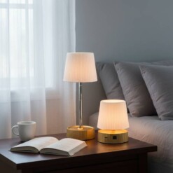 Alternative view of Lampe veilleuse rechargeable extensible 1200mAh