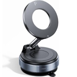 Porte téléphone de voiture magnétique avec ventouse 360°