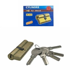 Cylindre 90mm 5 clés SMTOP (double canon)