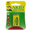 Pile Super Alkaline 9v 6LR61 AKID