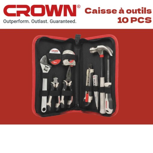 Caisse à outils 10PCS CROWN