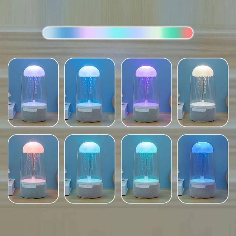 Veilleuse d'ambiance Bluetooth Méduse flottante – Image 4