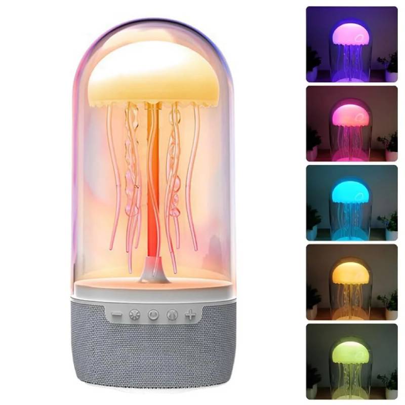 Veilleuse d'ambiance Bluetooth Méduse flottante