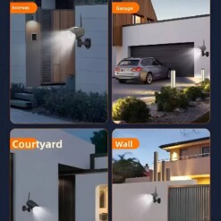 Alternative view of Lumière LED détection de mouvement Caméra factice