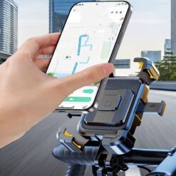 Alternative view of Support de téléphone pour vélo moto amortis 360° Rotation