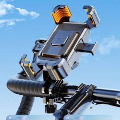 Support de téléphone pour vélo moto amortis 360° Rotation