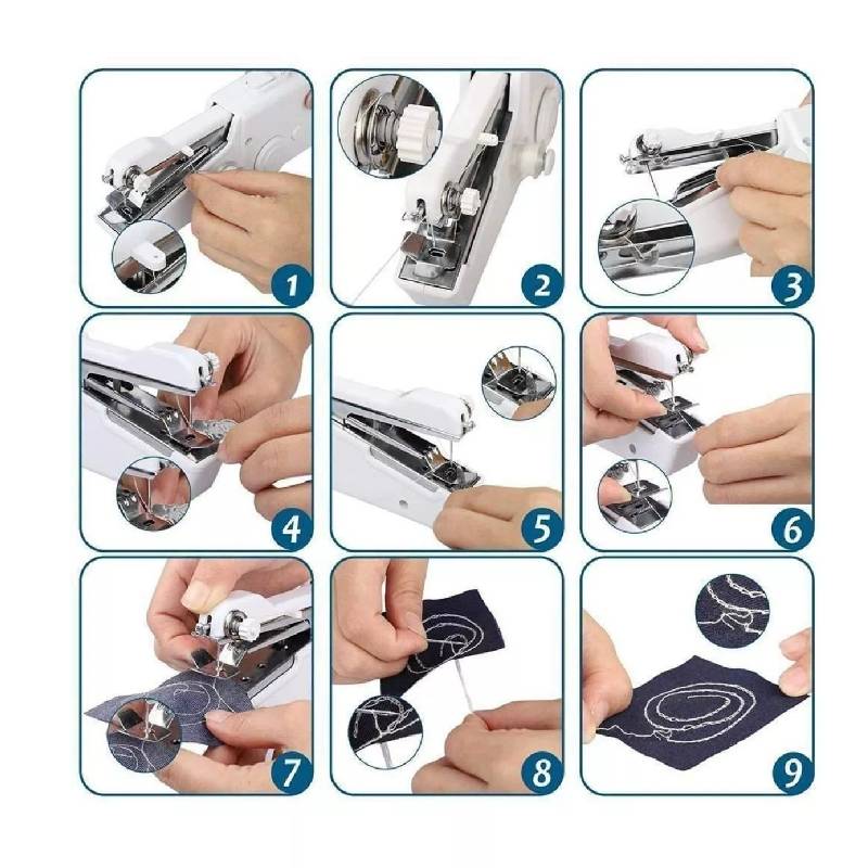 Mini machine à coudre portative intelligente pour point de tailleur – Image 4