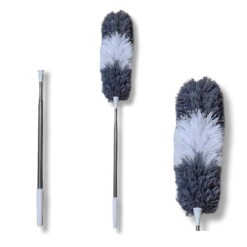 Plumeau Poussière Extensible Télescopique Microfibre 2.5m