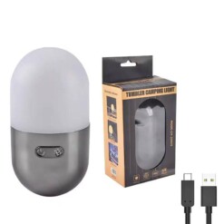 Alternative view of Veilleuse capsule ambiante décorative rechargeable