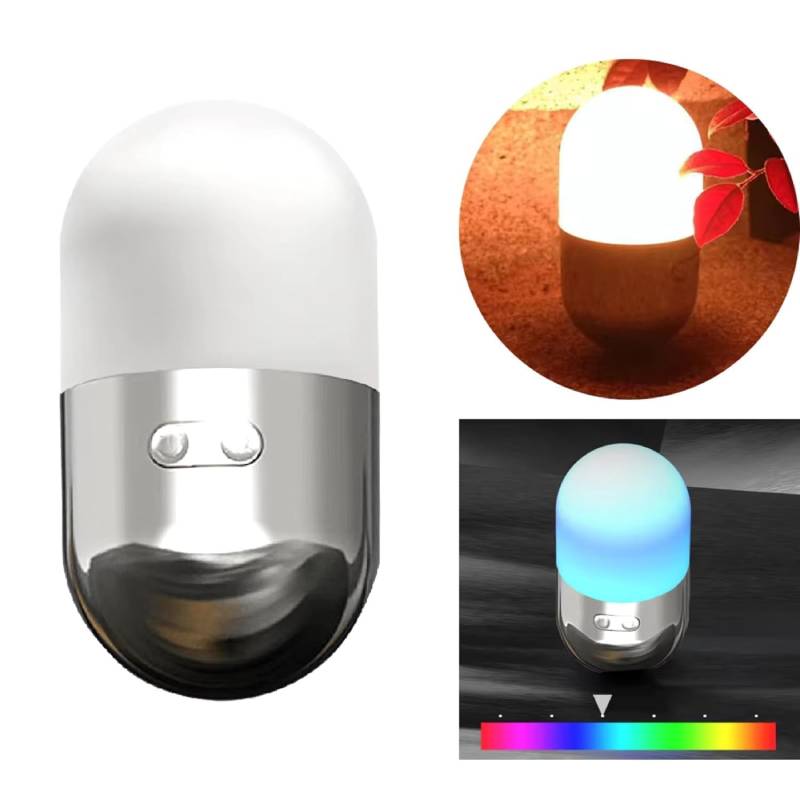 Veilleuse capsule ambiante décorative rechargeable