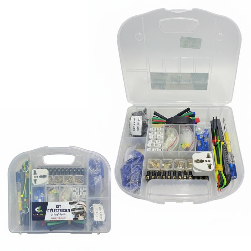 Kit électricien +350 Pièces