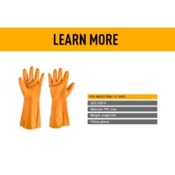 Alternative view of Gants latex pvc FIXTOP