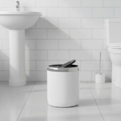 Poubelle Lima à Couvercle pivotant 6L Primanova E06P