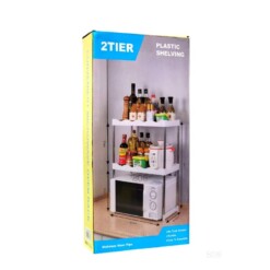 Alternative view of Etagère micro-ondes multifonction 2 Niveaux