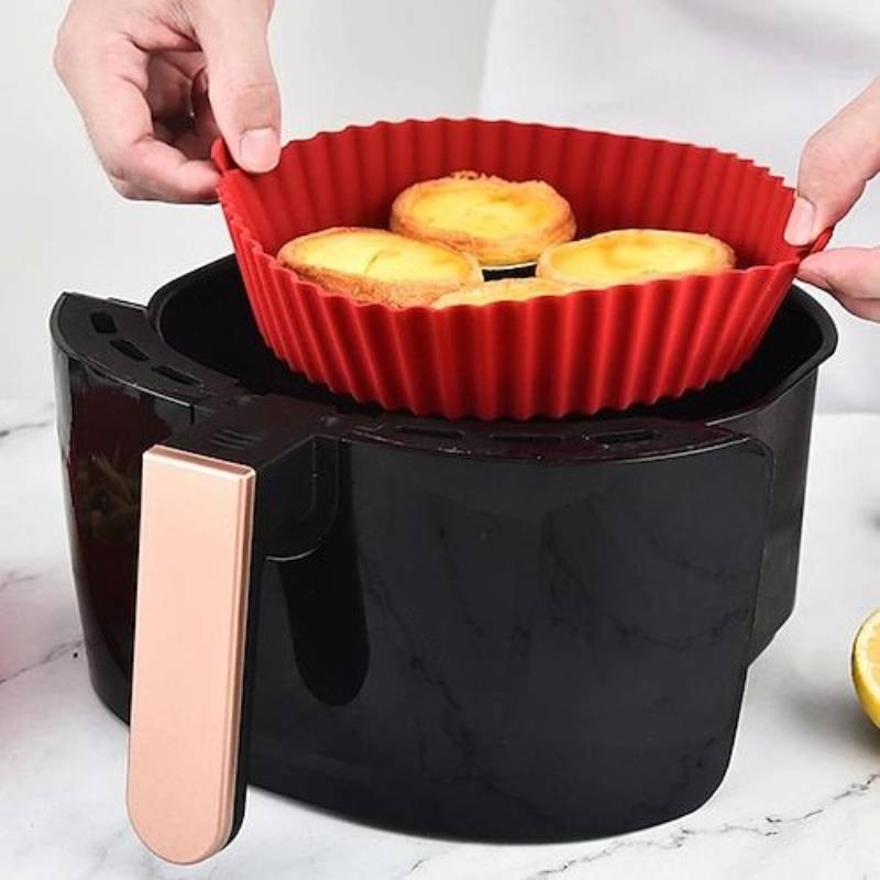 Moule Silicon résistant pour Air Fryer – Image 2