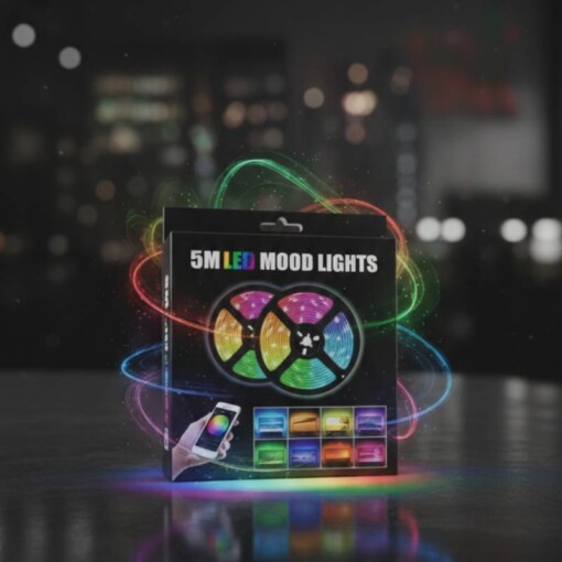 Ruban Lumière ambiante RGB 5 Mètres