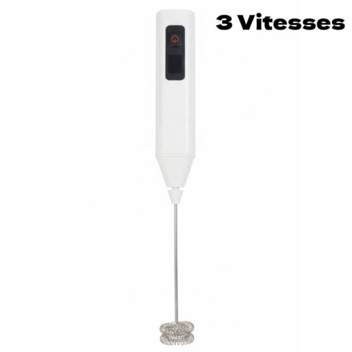 Mousseur à café rechargeable 3 vitesses