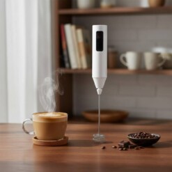 Alternative view of Mousseur à café rechargeable 3 vitesses