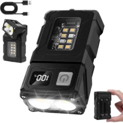 Alternative view of Lampe de poche, frontale fluorescente  LED 180 °