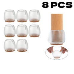 Capuchons protection meuble silicone 8PCS FIRLA