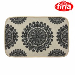 Tapis sous-plat rectangulaire décoré FIRLA